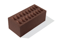 3. Кирпич лицевой керамический Шоколад полуторный, М125-150